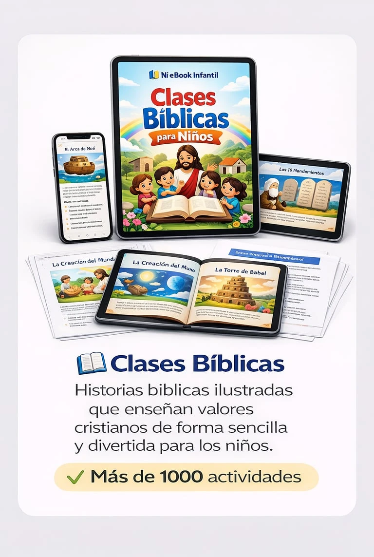 Muestra de clases bíblicas para niños